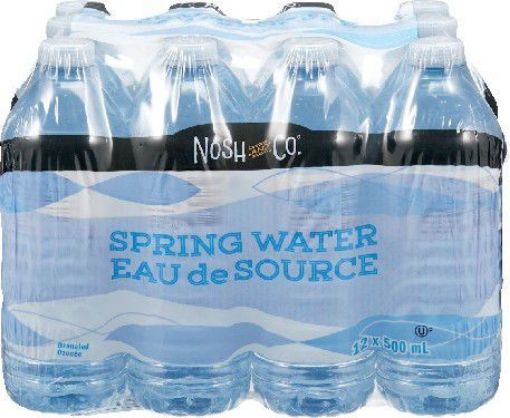 Picture of NOSH and CO SPRING WATER NATURAL - WEST ONLY 12X500ML